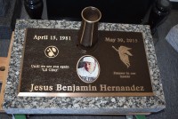 Bronze Memorials Hernandez, Jesus Monument (10-21-17)