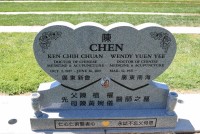 Custom Monuments Chen Installed Monument Picture